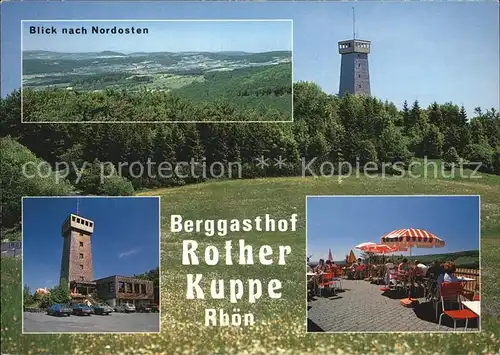 Hausen Rot Berggasthof Rother Kuppe Kat. Oberrot