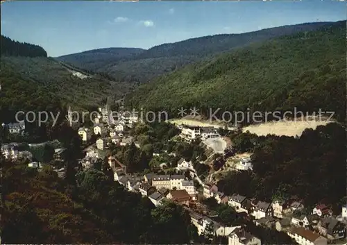 Schlangenbad Taunus Fliegeraufnahme Kat. Schlangenbad