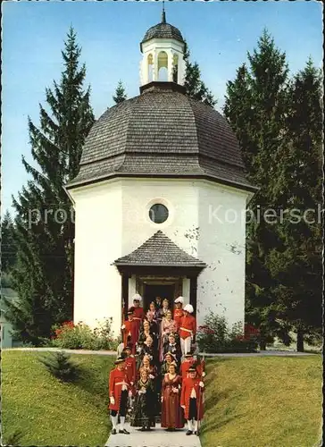 Oberndorf Salzburg Gruber Mohr Gedaechtniskapelle St Nikolaus Kirche  Kat. Oberndorf bei Salzburg