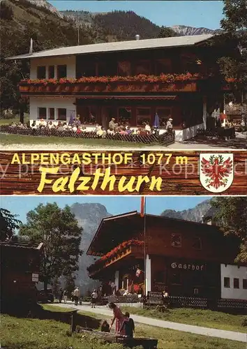 Pertisau Achensee Alpengasthof Falzthurn Kat. Eben am Achensee