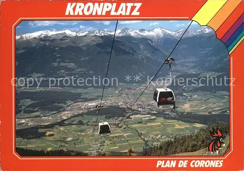 Bruneck Kronplatz Gondelbahn Kat. Pustertal