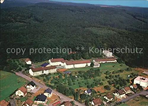 Freudenberg Westfalen Diakonissenmutterhaus Stiftung Friedenshort Fliegeraufnahme Kat. Freudenberg