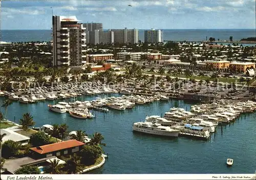 Fort Lauderdale Fliegeraufnahme Marina Kat. Fort Lauderdale
