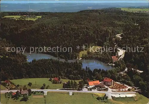 Kaisersbach Welzheim Fliegeraufnahme mit Ebnisee Kat. Kaisersbach