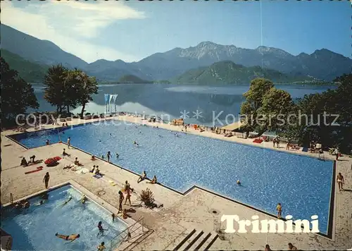 Trimini am Kochelsee mit Herzogstand Fliegeraufnahme