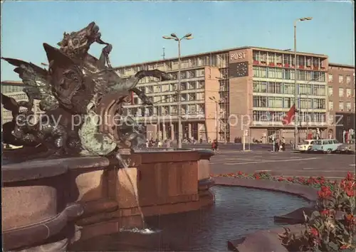 Leipzig Hauptpostamt Karl Marx Platz Kat. Leipzig