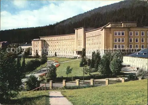 Erlabrunn Erzgebirge Bergarbeiter Krankenhaus Kat. Breitenbrunn Erzgebirge