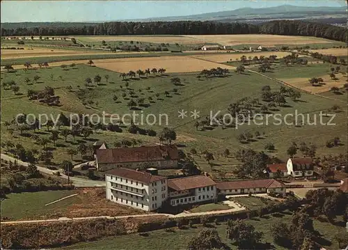 Laubach Hessen Fliegeraufnahme Ausbildungsstaette fuer Arbeitssicherheit Kat. Laubach Vogelsberg