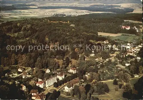 Bad Salzhausen Staatsbad Fliegeraufnahme Kat. Nidda