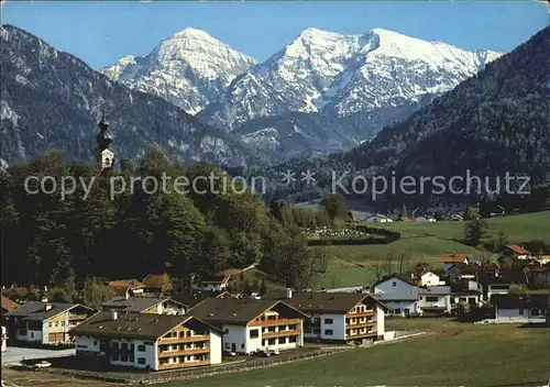 Ruhpolding Steinbach Hotels mit Sonntagshorn und Reifelberge Kat. Ruhpolding