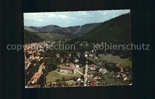 Bad Lauterberg Kneipp Heilbad Kurklinik Fliegeraufnahme Kat. Bad Lauterberg im Harz