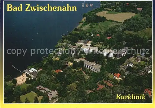 Bad Zwischenahn Kurklinik Moorbad Heilbad Zwischenahner Meer Fliegeraufnahme Kat. Bad Zwischenahn