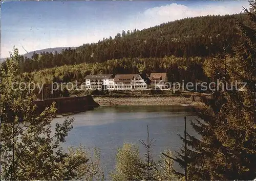 Schwarzenbach Forbach Hotel an der Talsperre Stausee Schwarzwald