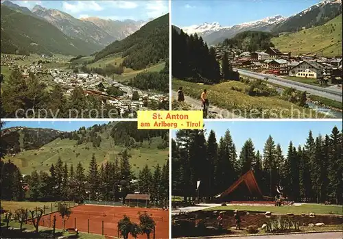 Anton Arlberg St Panoramen Kat. St. Anton am Arlberg