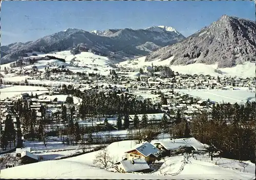 Ruhpolding Brandler Alm Hochfelln Winter Kat. Ruhpolding