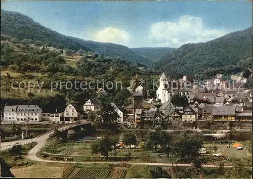 Dausenau Ortsansicht Kat. Dausenau