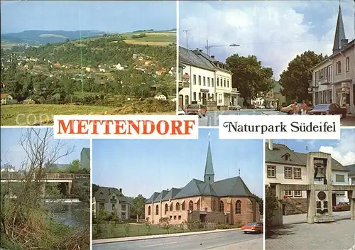 Mettendorf Eifel  Kat. Mettendorf