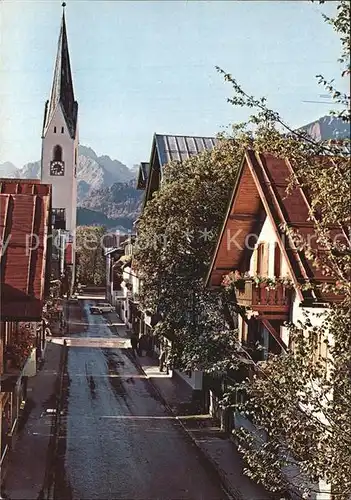 Oberstdorf Kirchstrasse Kat. Oberstdorf