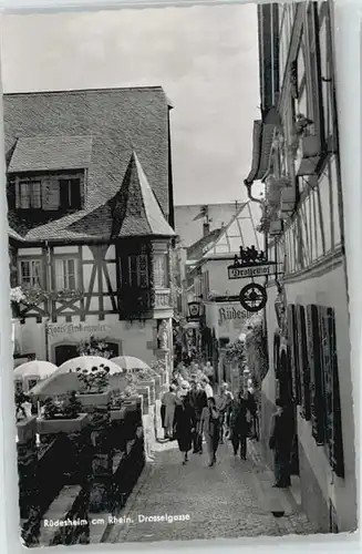 Ruedesheim Ruedesheim Drosselgasse x / Ruedesheim am Rhein /Rheingau-Taunus-Kreis LKR