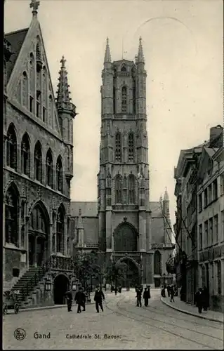 Gand Belgie Gand Cathedrale St. Bavon x /  /