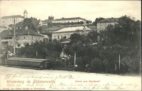 Winterberg Boehmen Stadtpark x