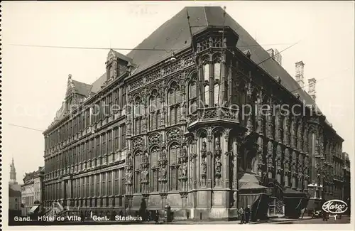 Gand Belgie Hotel de Ville Kat. 