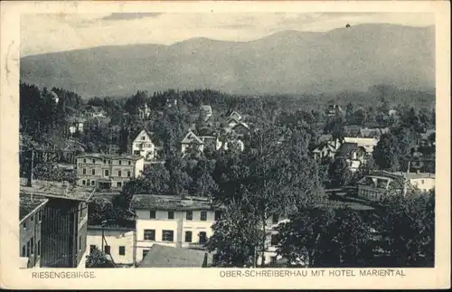 Ober-Schreiberhau Hotel Mariental Riesengebirge x