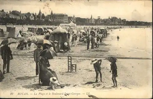 Royan Plage Boulevard Saint-Georges x