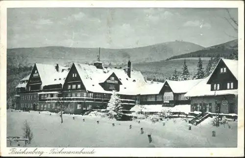 Teichmannbaude Brueckenberg Hotel Riesengebirge Krummhuebel x