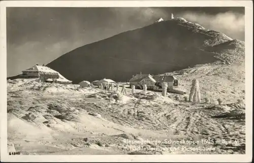 Schlesierhaus Riesengebirge Riesenbaude Schneekoppe x