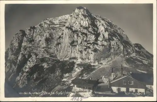 Wendelstein Wendelstein-Haus / Bayrischzell /Miesbach LKR