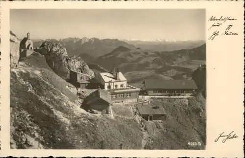 Wendelstein Wendelsteinhaus / Bayrischzell /Miesbach LKR