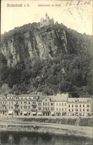 Tetschen-Bodenbach Schaeferwand Hotel  / Polen /Polen