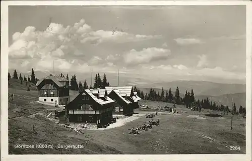 Goerlitzen Oesterreich Bergerhuette Kat. 