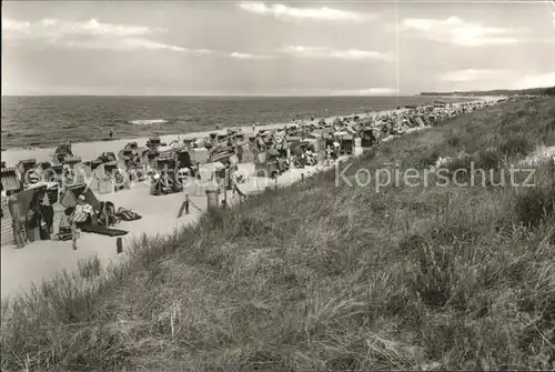 Zinnowitz Ostseebad Usedom Strand Kat. Zinnowitz