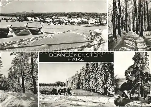 Benneckenstein Winter Impressionen Kat. Benneckenstein