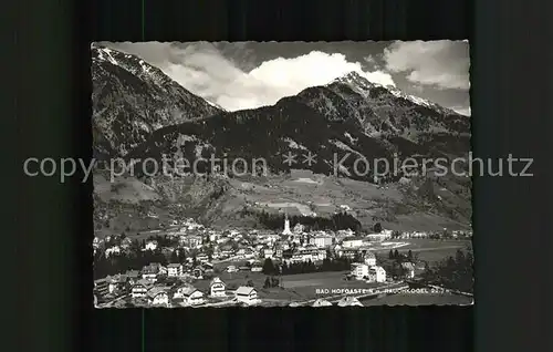 Bad Hofgastein Salzburg Gesamtansicht mit Rauchkogel Kat. Bad Hofgastein