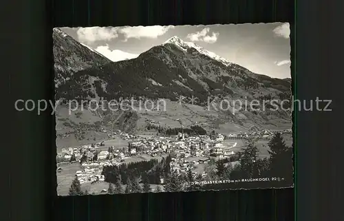 Bad Hofgastein Salzburg Panorama mit Rauchkogel Kat. Bad Hofgastein