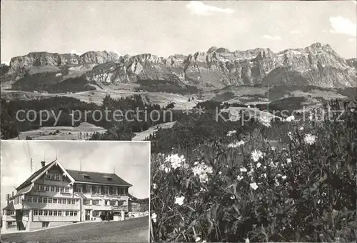 Teufen Mittelland Gasthaus Pension Schaeflisegg Kat. Teufen