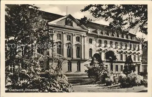 Greifswald Universitaet / Greifswald /Greifswald Stadtkreis