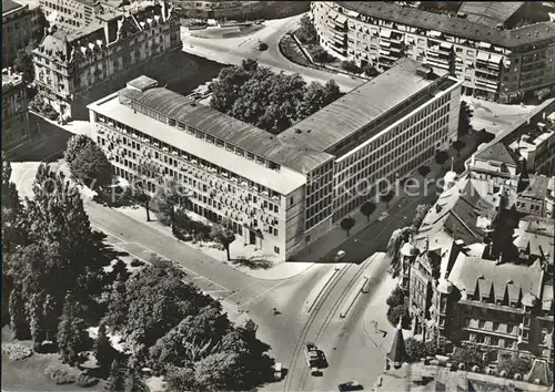 Zuerich Fliegeraufnahme Alpenquai 40 Lebensversicherung und Rentenanstalt / Zuerich /Bz. Zuerich City