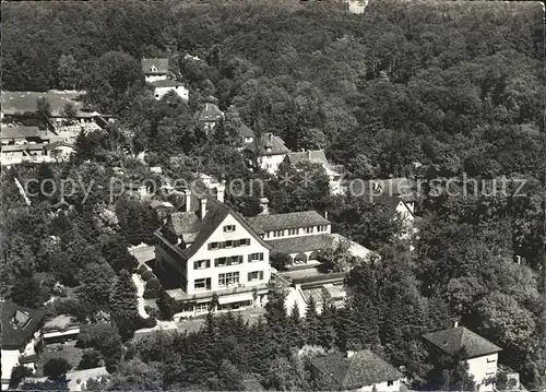 Zuerich Fliegeraufnahme Volkssanatorium fuer Ordnungstherapie / Zuerich /Bz. Zuerich City