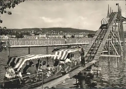 Zuerich ZueKA Landwirtschafts- und Gewerbeausstellung Gleitbahn / Zuerich /Bz. Zuerich City