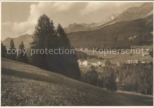 Lenzerheide Valbella Panorama Kat. Lenzerheide