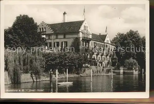 Konstanz Insel Hotel am Bodensee Kat. Konstanz