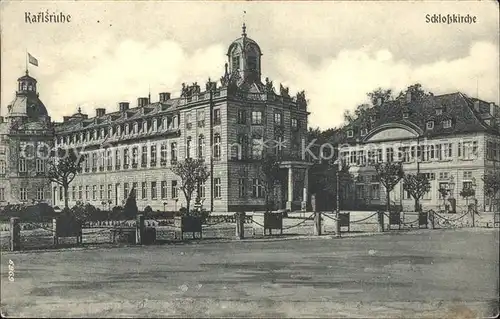 Karlsruhe Baden Schlosskirche / Karlsruhe /Karlsruhe LKR