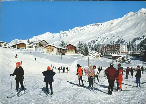 Lenzerheide Valbella mit Churerjoch Kette Kat. Lenzerheide