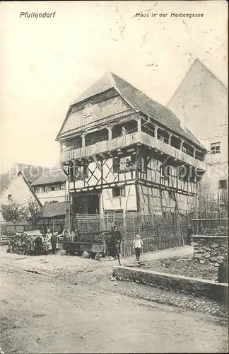 Pfullendorf Haus in der Heidengasse / Pfullendorf /Sigmaringen LKR