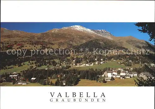 Lenzerheide Valbella Panorama Kat. Lenzerheide