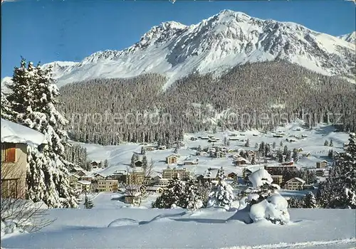 Lenzerheide Valbella mit Rothorn Kat. Lenzerheide